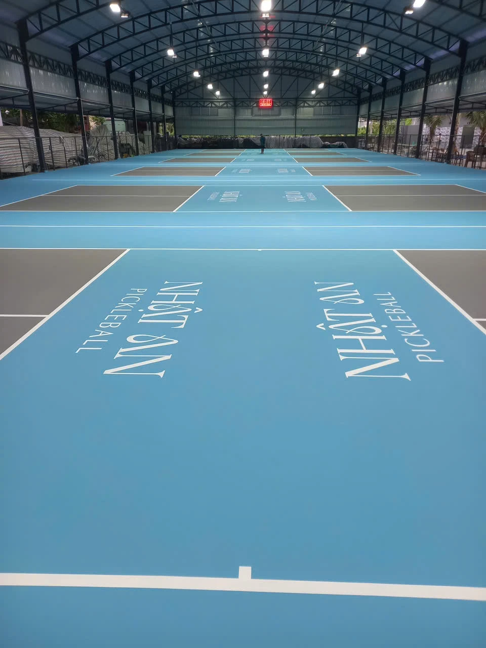 Chi phí thi công sân Pickleball 6 lớp TopSports